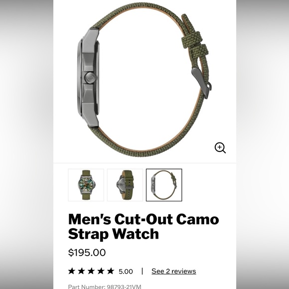 NWT + box Harley Davidson Mens Cut Out Watch - Picture 3 of 7